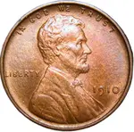 1910 Lincoln Wheat Penny