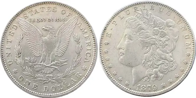 1879 Morgan Dollar