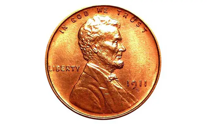 1911 S Lincoln Wheat Cent