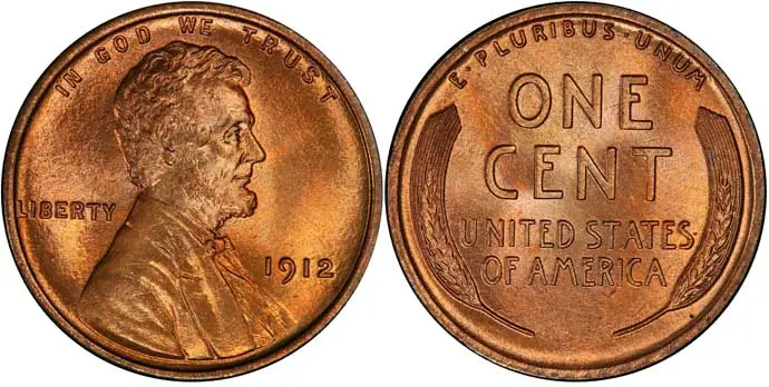 1912 Lincoln Wheat Penny