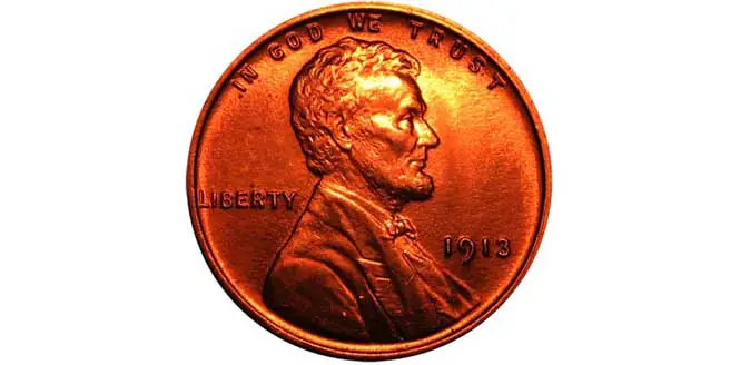 1913 Lincoln Wheat Penny