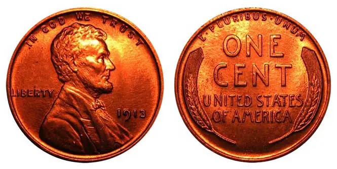 1913 Wheat Penny