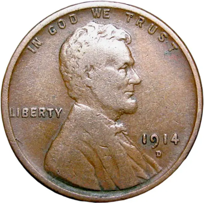 1914 D Lincoln Wheat Cent