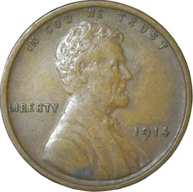 1914 Lincoln Wheat Penny