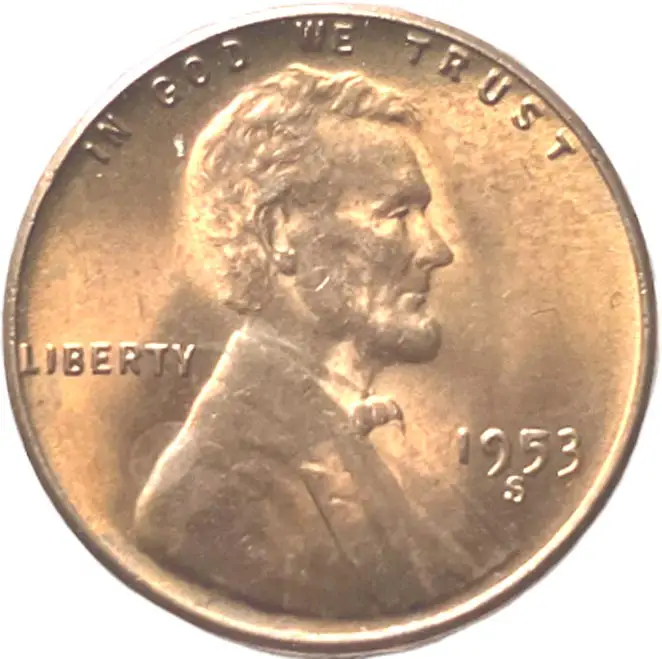 1953 S Lincoln Wheat Penny 1953 S Lincoln Wheat Penny