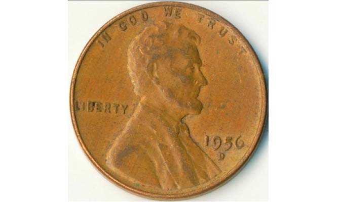 1956 D Wheat Penny