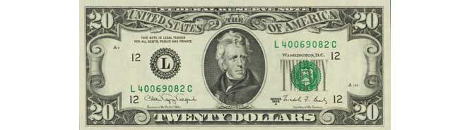 1988 $20 Bill