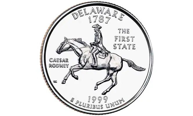 Delaware State Quarter (Reverse)