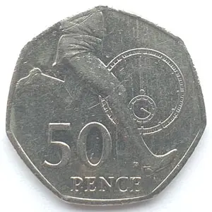 Roger Bannister 50p